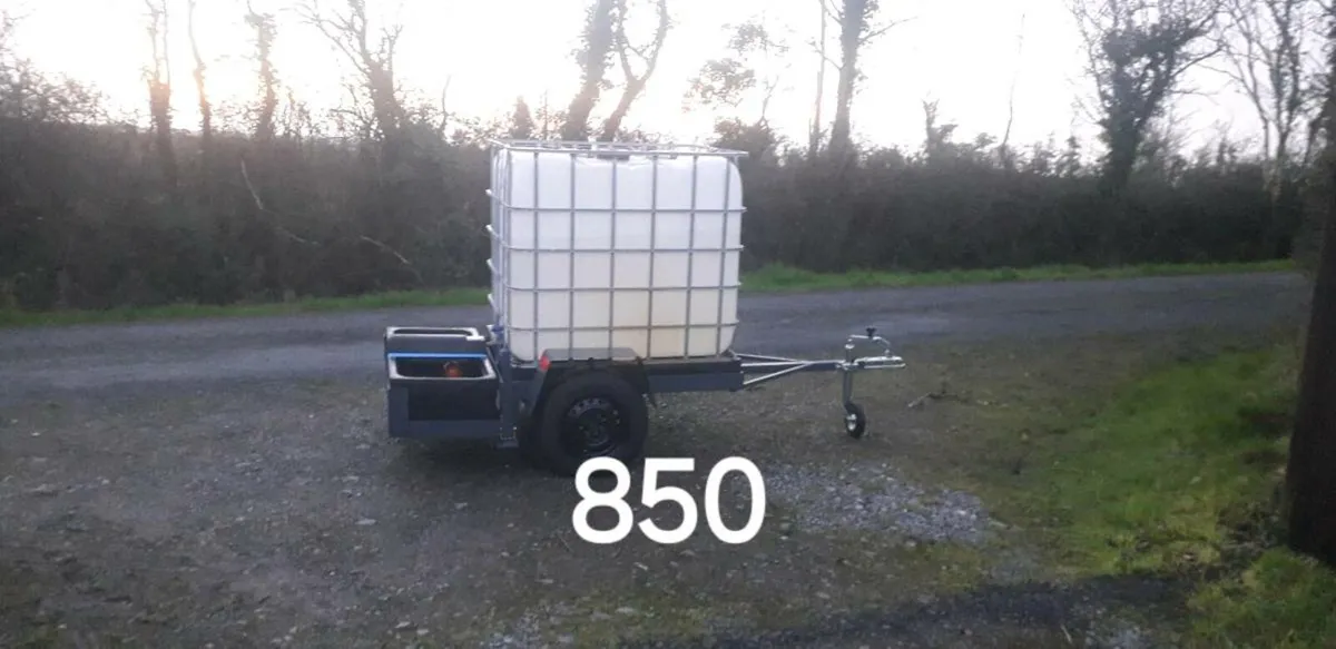New Mobile water tank trailer - Image 4
