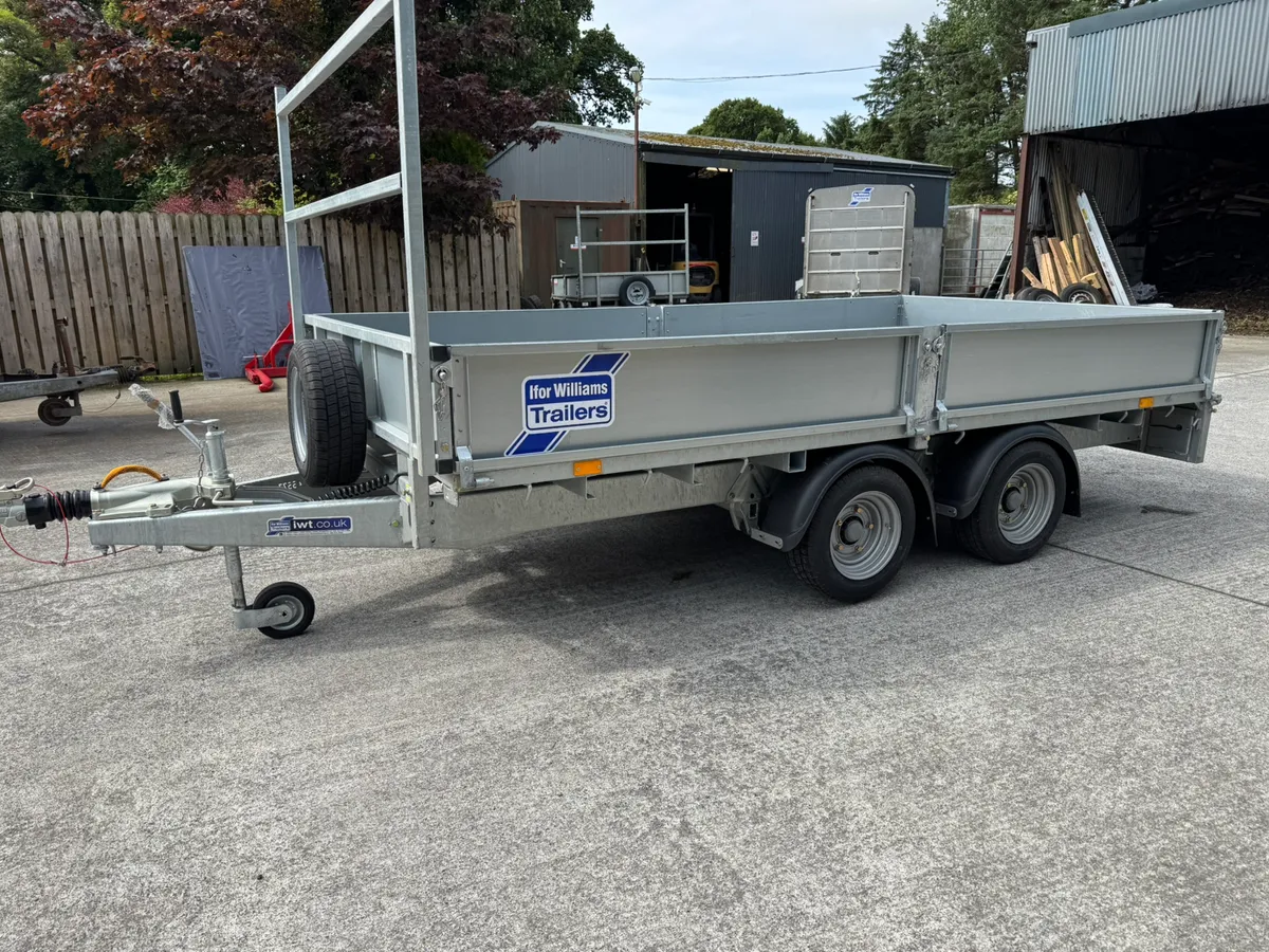 Ifor Williams dropside trailer - Image 3