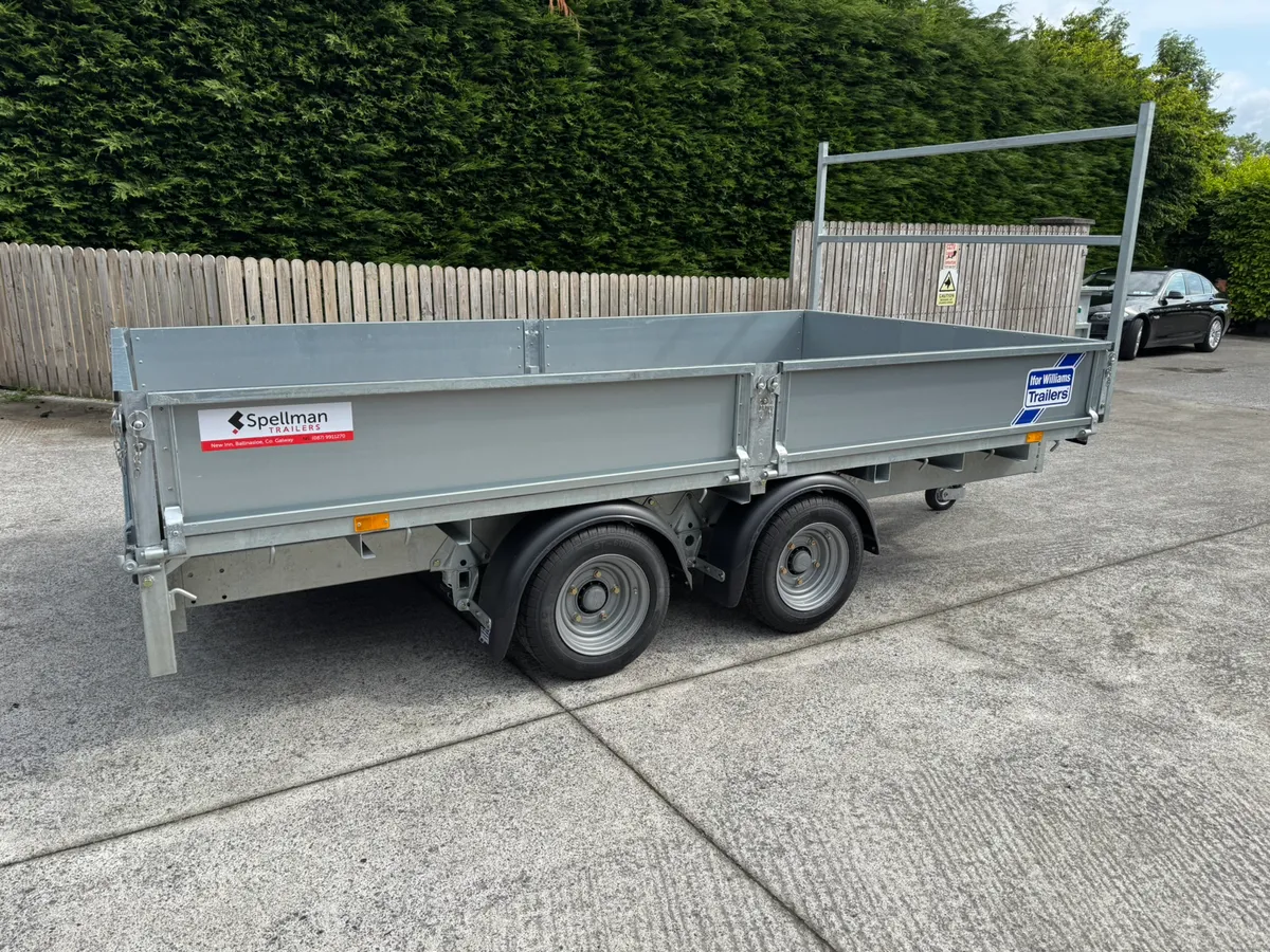 Ifor Williams dropside trailer - Image 1