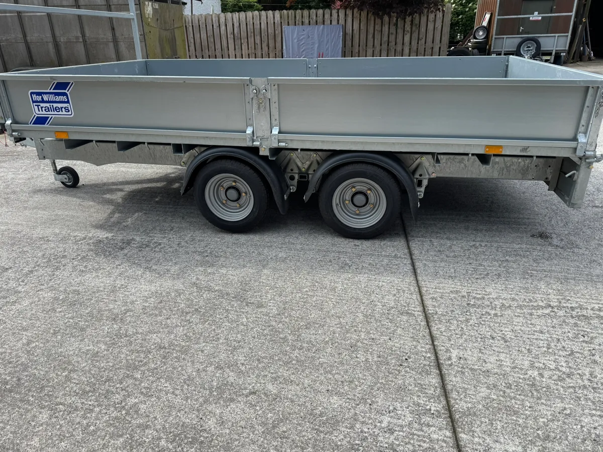 Ifor Williams dropside trailer - Image 2