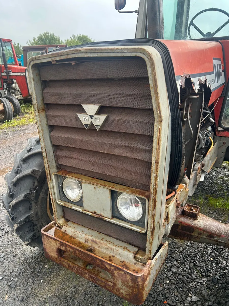 Original Massey Front Grill & Lights - Image 2