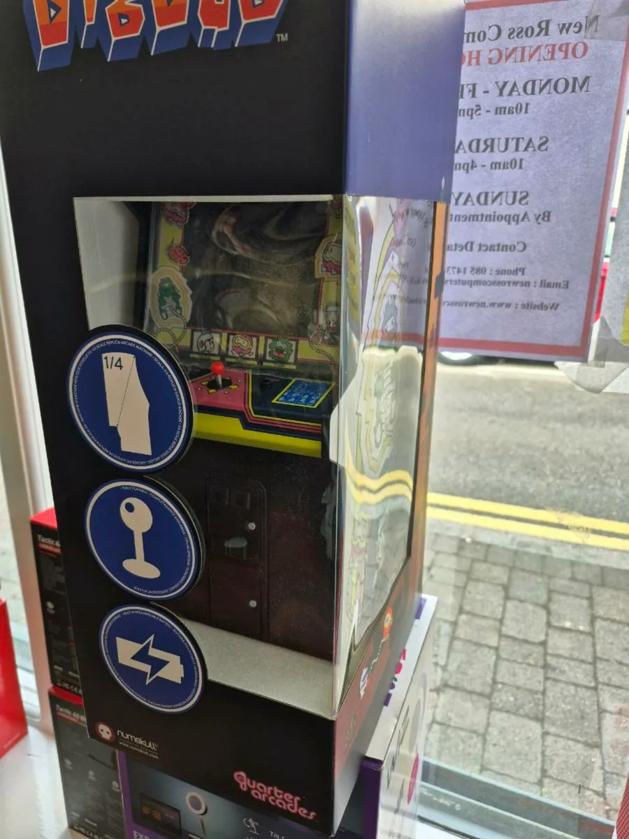 Quarter Arcade mini replica arcade machine Dig Dug - Image 4