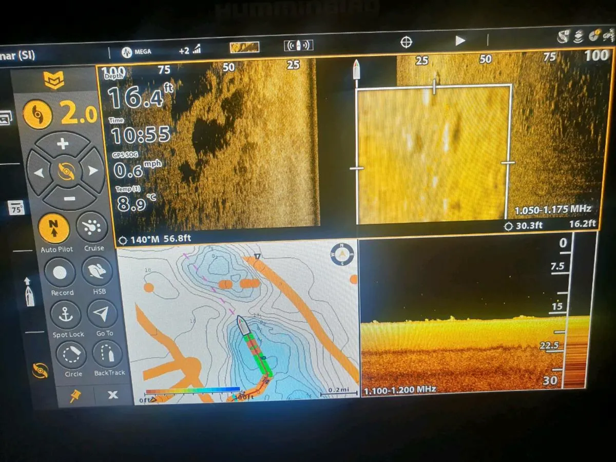 Hummingbird solix /chartplotter/fishfinder/boats - Image 3