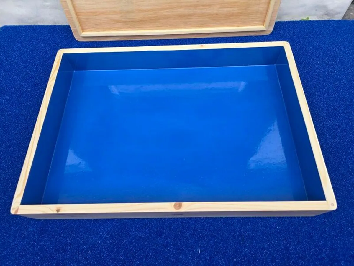 Theraupetic wooden tray with lid - Image 4