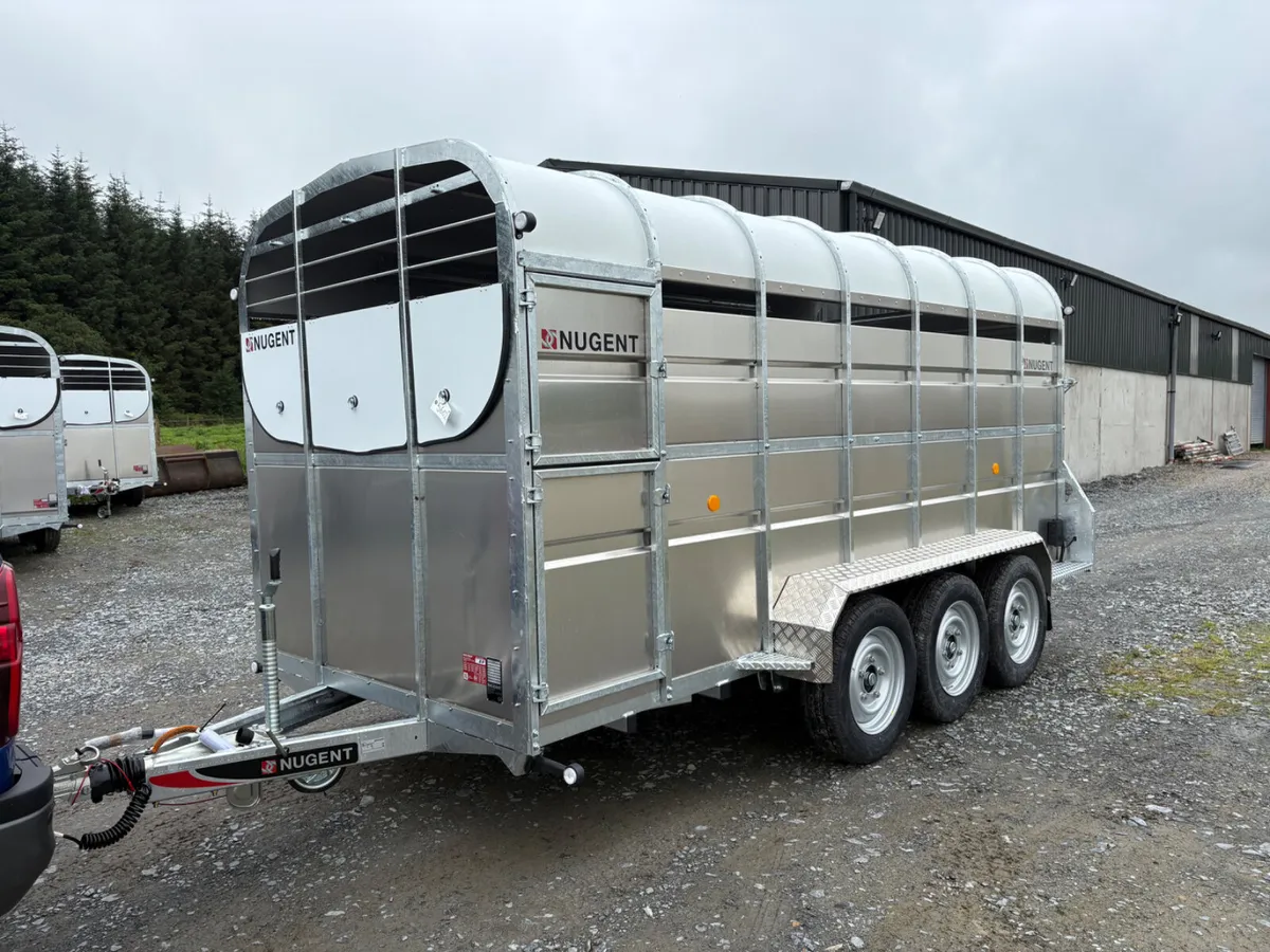 New Nugent 14x6 Cattle Trailer - Image 3