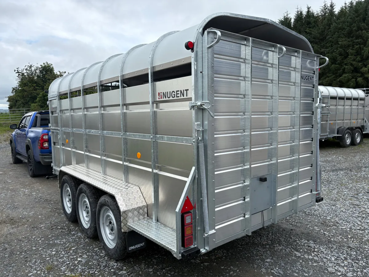 New Nugent 14x6 Cattle Trailer - Image 2