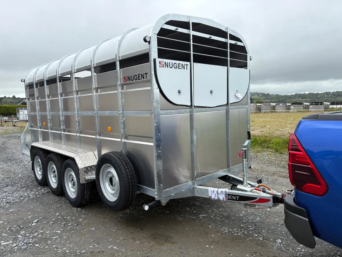 New Nugent 14x6 Cattle Trailer - Image 1
