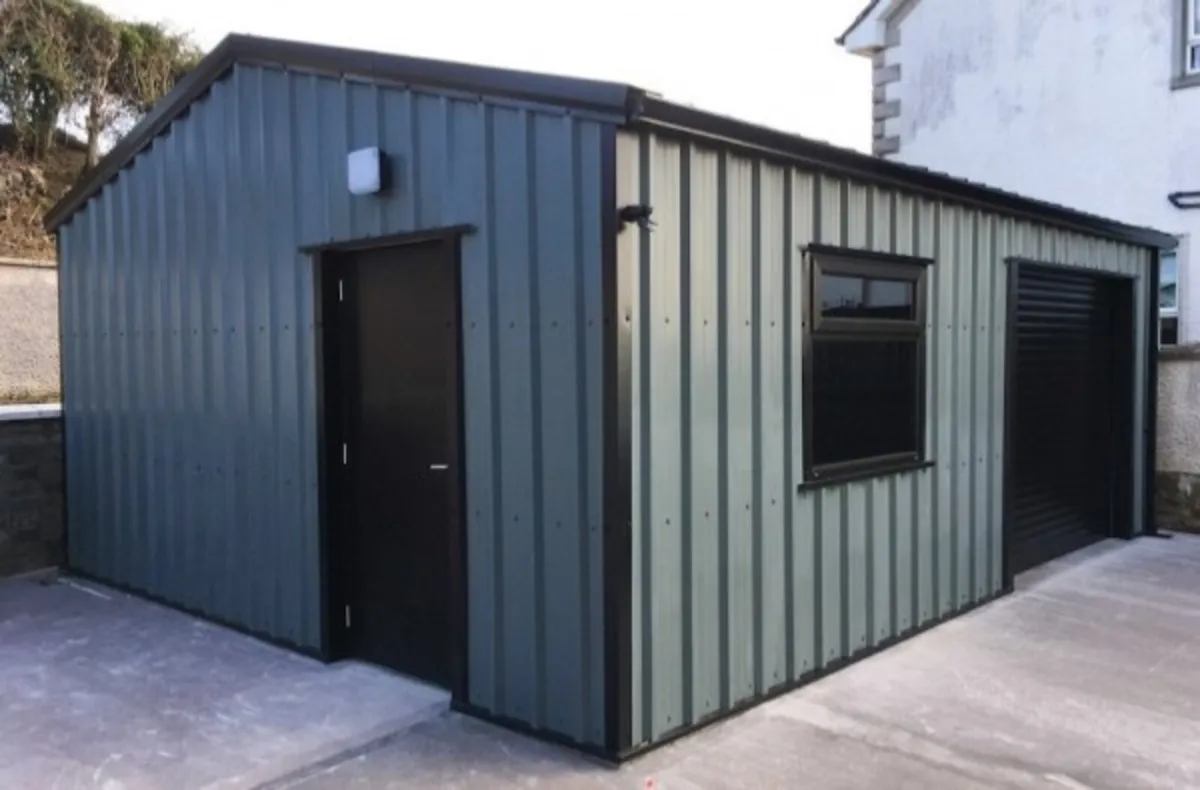 New year deals now on all Steel sheds an garages - Image 1