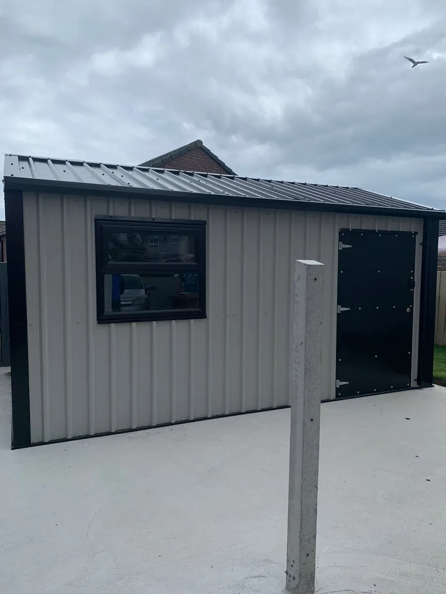 New year deals now on all Steel sheds an garages - Image 4