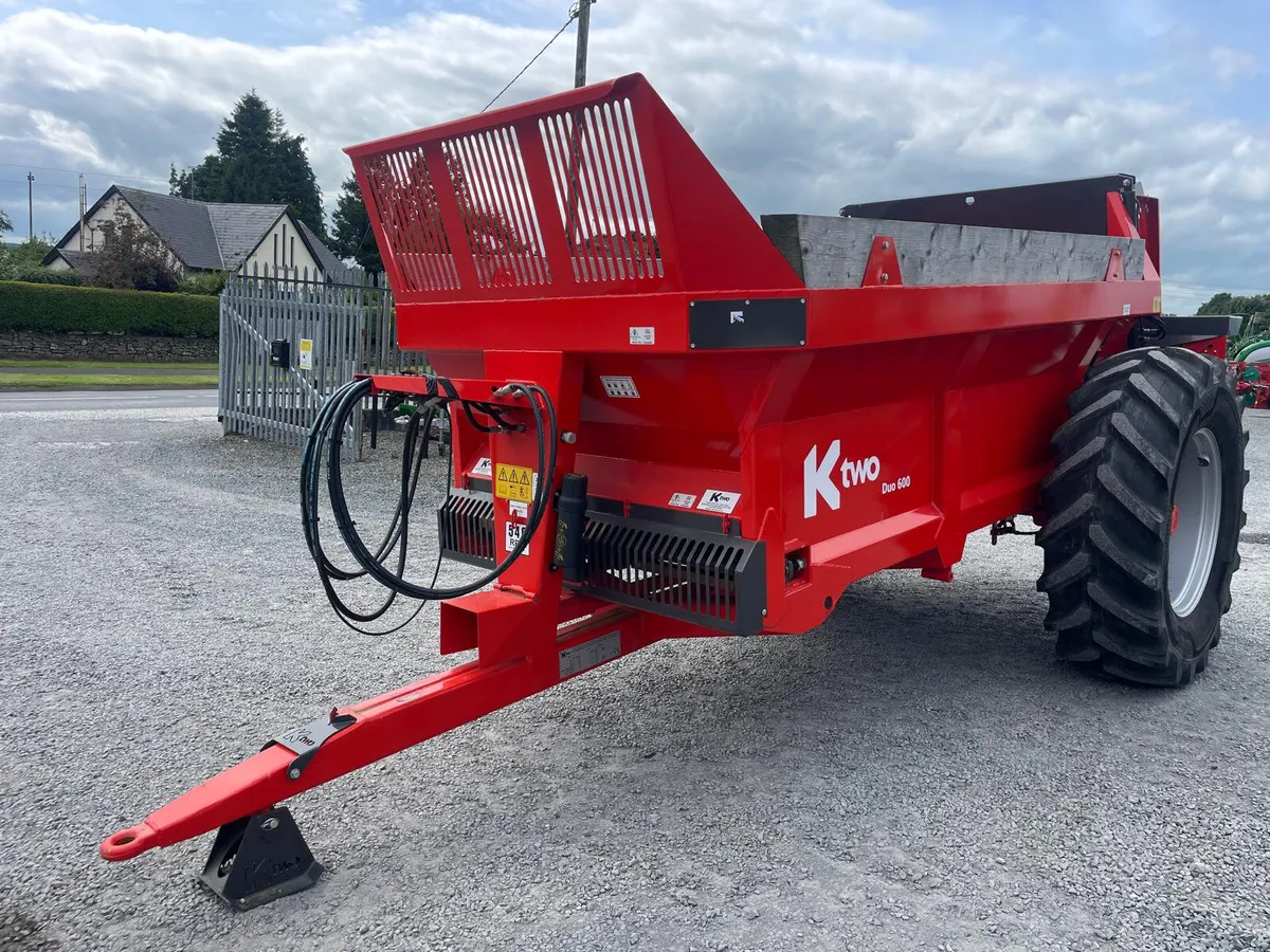 ⭕ New K-two 6 ton muck spreader ⭕ - Image 1