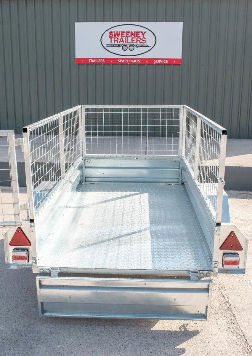 Sweeney 7 x 4 Galvanised Single Axle Trailer - Image 3