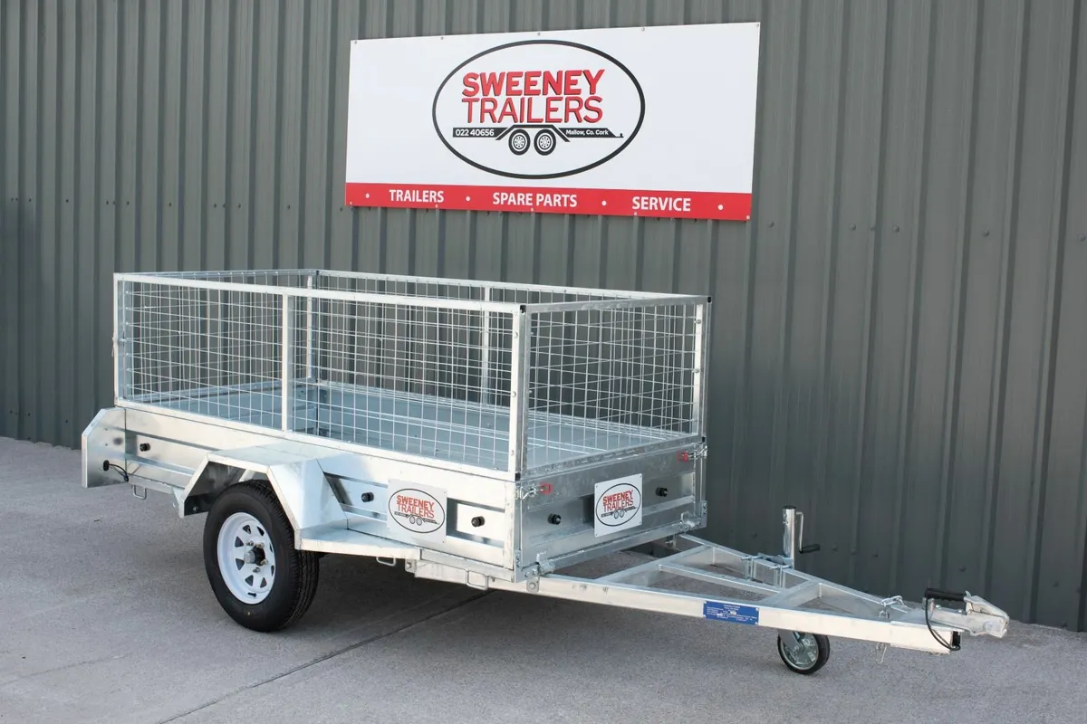 Sweeney 8 x 4 Galvanised Single Axle Trailer - Image 2