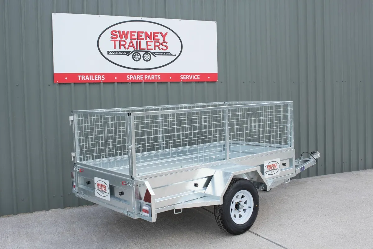 Sweeney 8 x 4 Galvanised Single Axle Trailer - Image 3