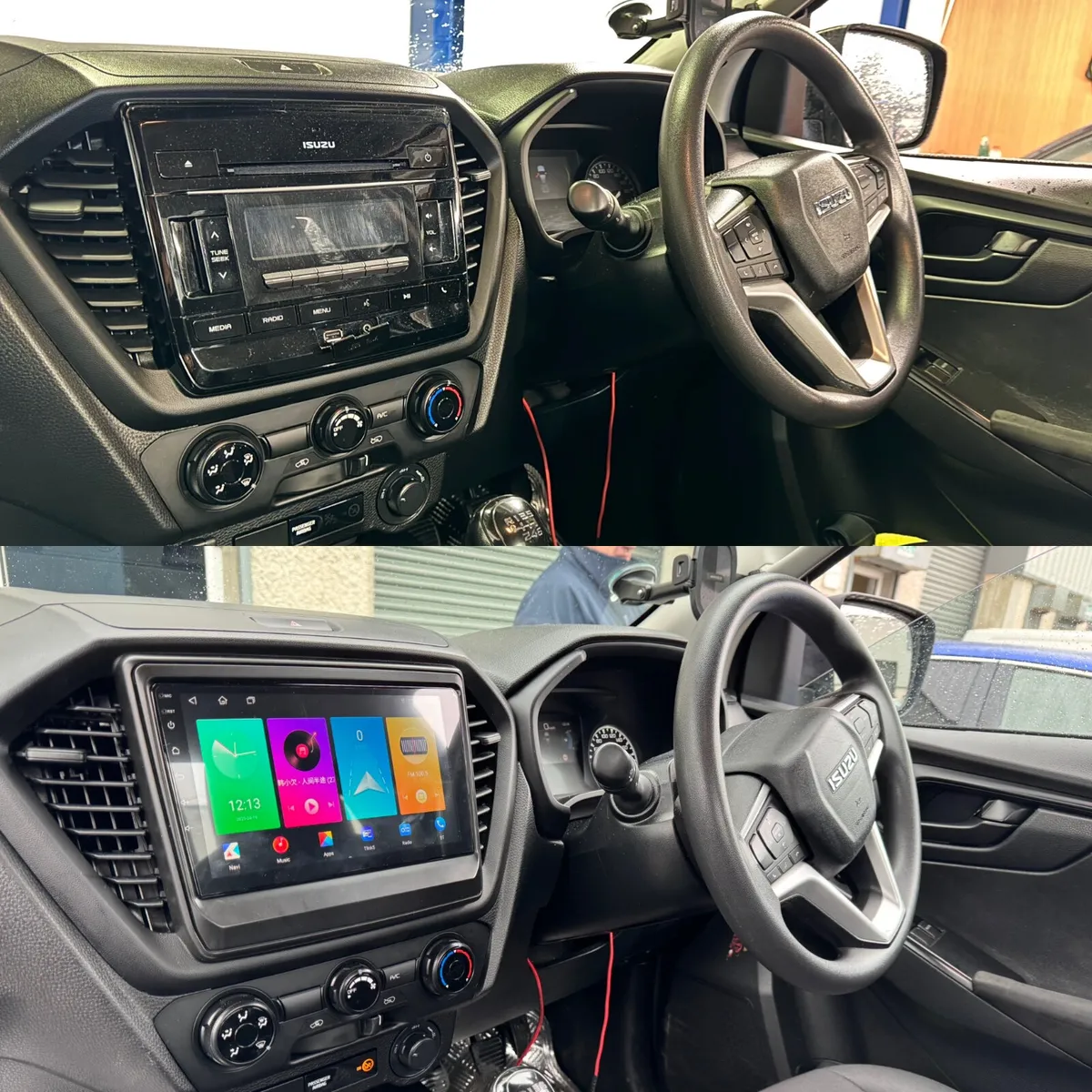 Isuzu D Max Android Carplay Radio