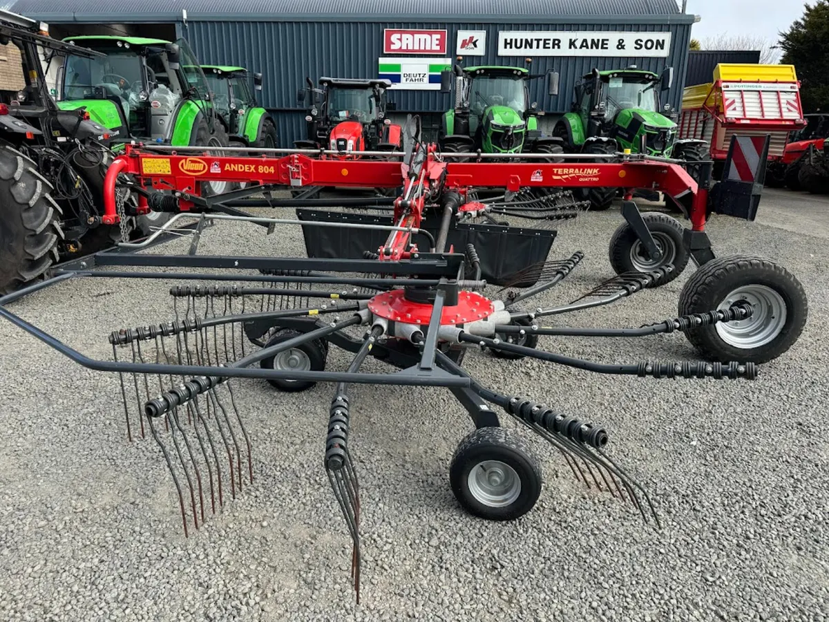2023 Vicon Andex 804 Rake - Image 2