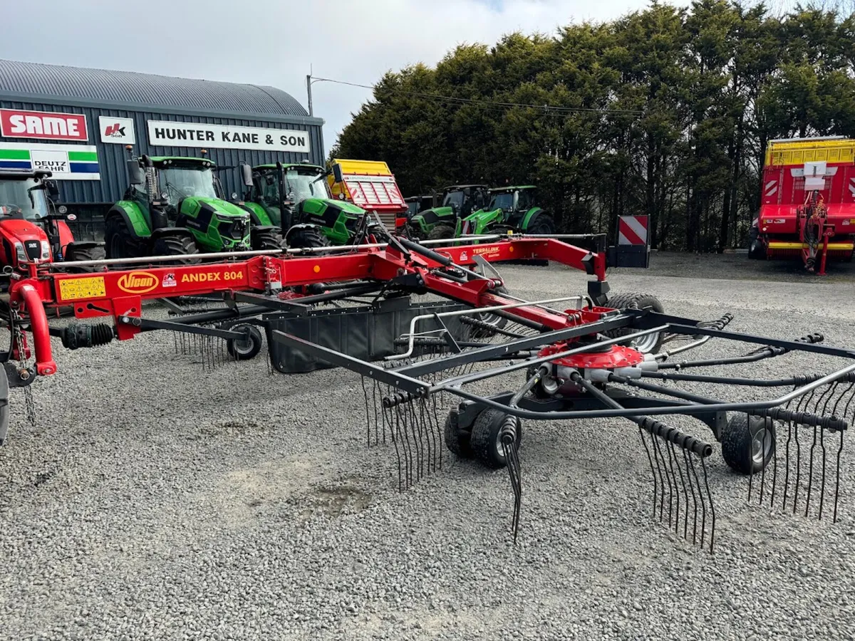 2023 Vicon Andex 804 Rake - Image 1