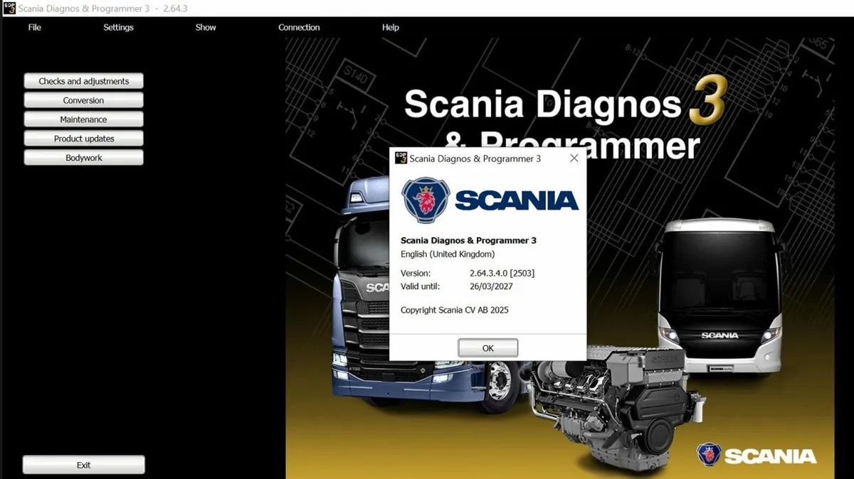 Scania VCI-3 SDP3 2025.3 Truck Diagnostic + Tablet - Image 3
