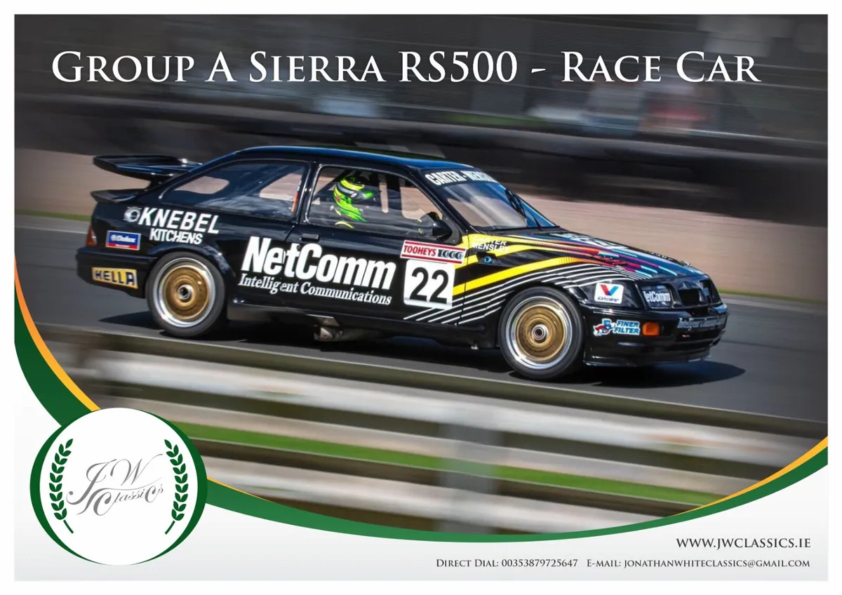 Group A Sierra RS500 - Race Car. - Image 1