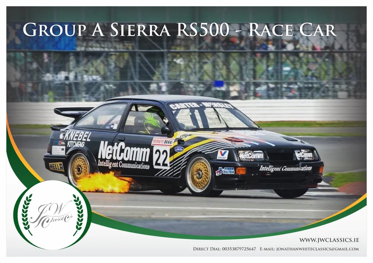 Group A Sierra RS500 - Race Car. - Image 2