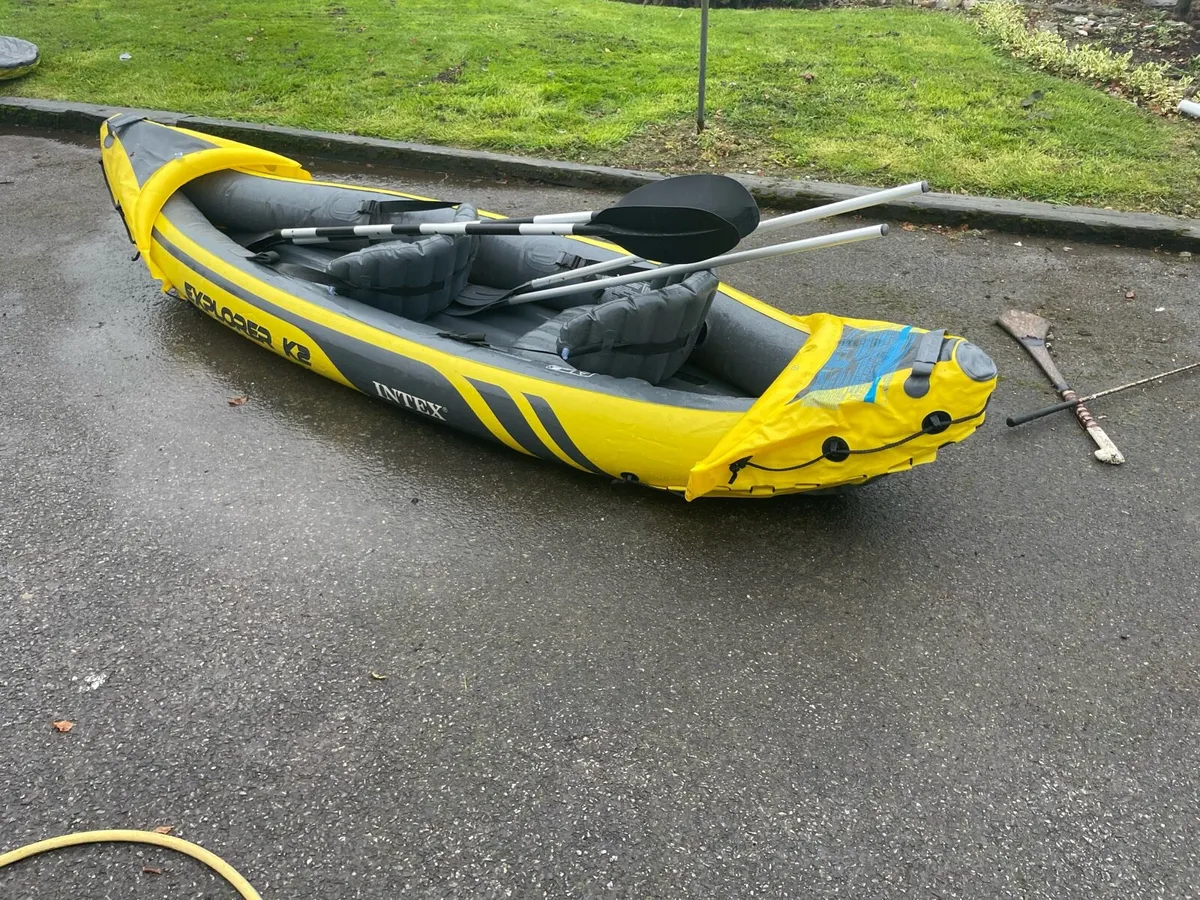 inflatable canoe 2 man - Image 2