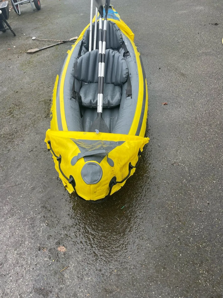 inflatable canoe 2 man - Image 3