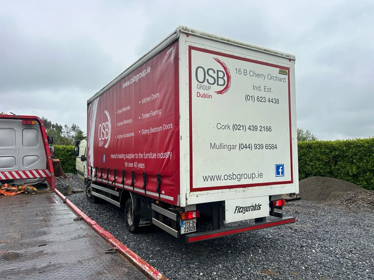 2017 daf lf 12 ton curtainsider - Image 3