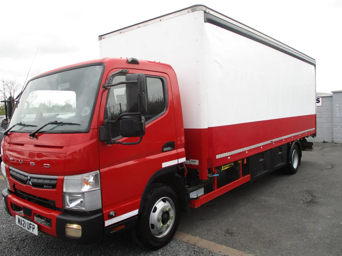 CANTER 7.5 TON AUTO CURTAINSIDER - Image 2