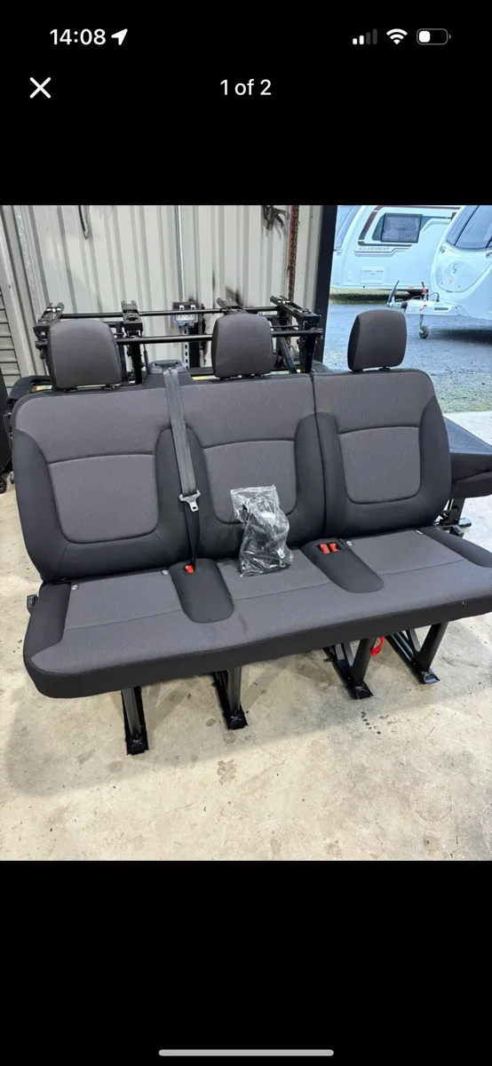 Crew cab seats triple seat - Image 1