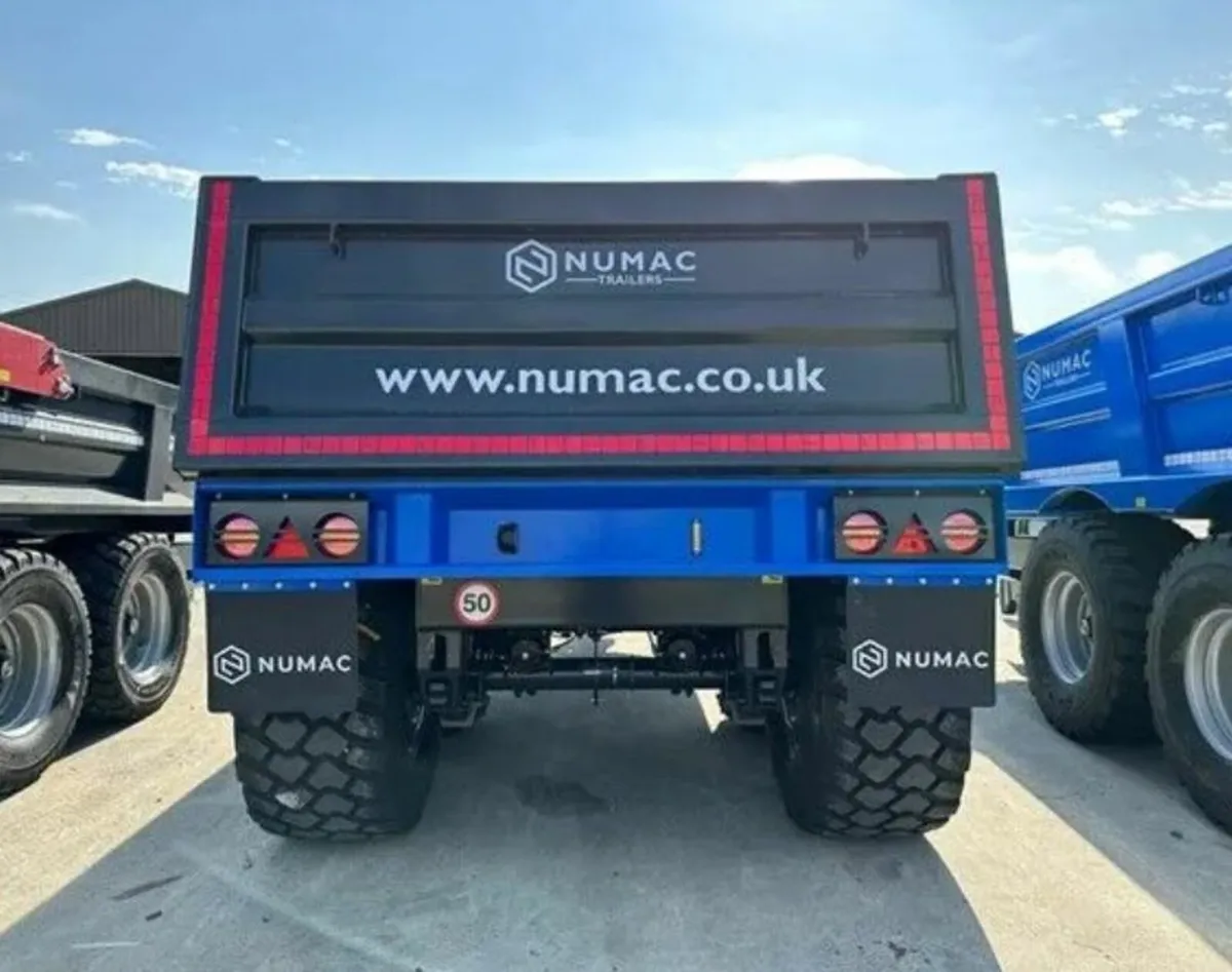 Numac 20T Halfpipe Dump Trailer NEW - Image 3