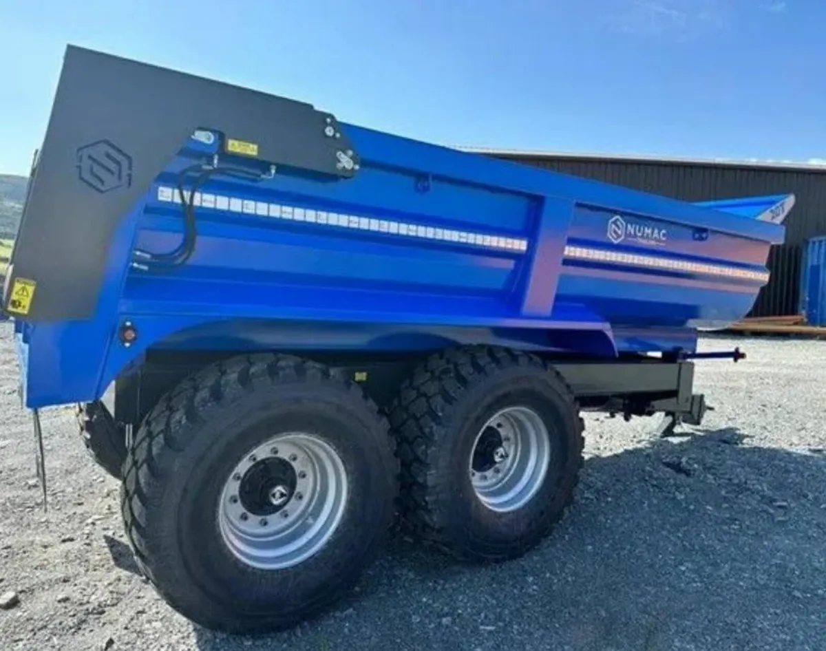 Numac 20T Halfpipe Dump Trailer NEW - Image 1