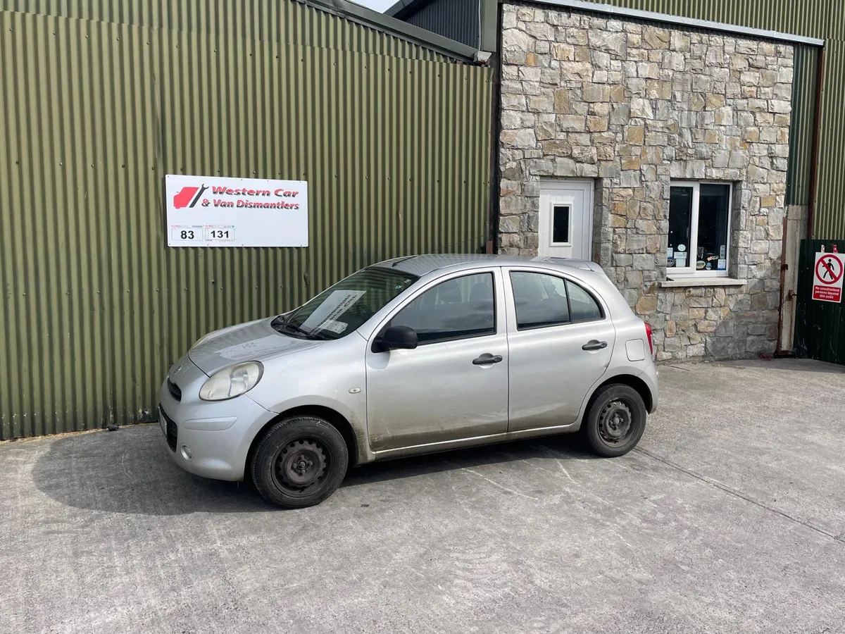 12 Nissan micra 1.2 petrol for dismantling