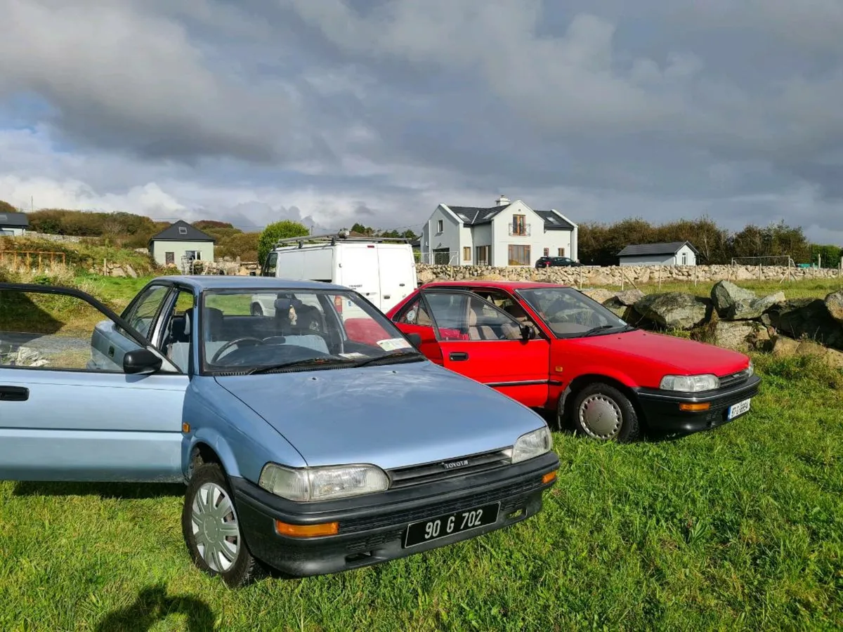 Toyota Corolla blue.nct 2028.Allen Oxford mower - Image 2