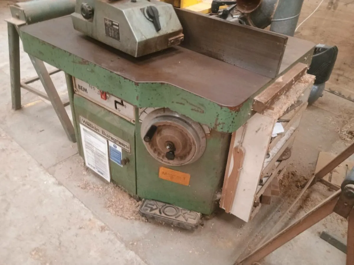 Wadkin BEM SPINDLE MOULDER WITH FEED - Image 1