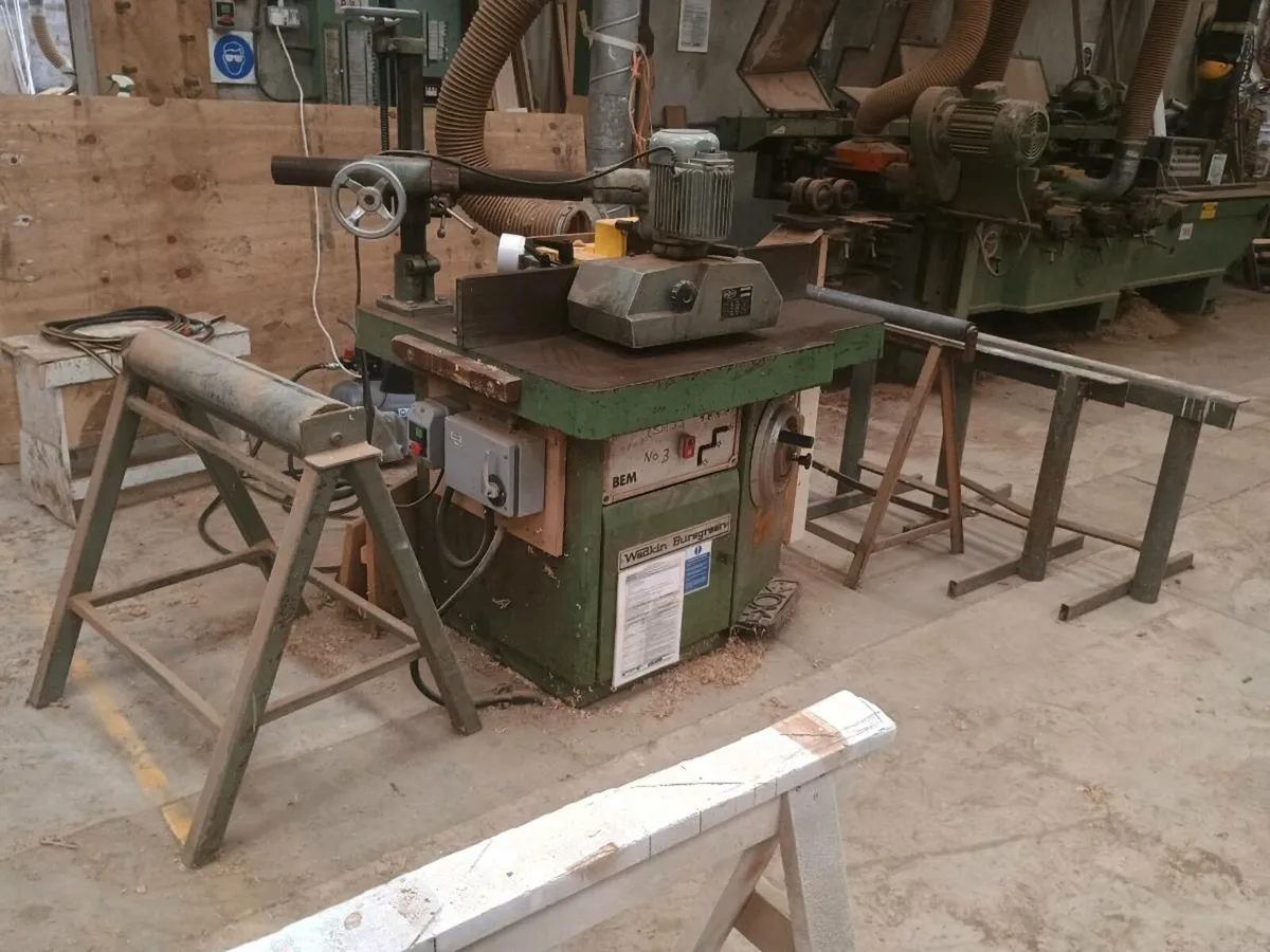 Wadkin BEM SPINDLE MOULDER WITH FEED - Image 2