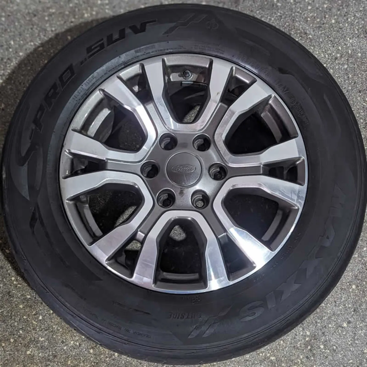 18" Genuine Ford Ranger Wild track Alloy Wheels - Image 3