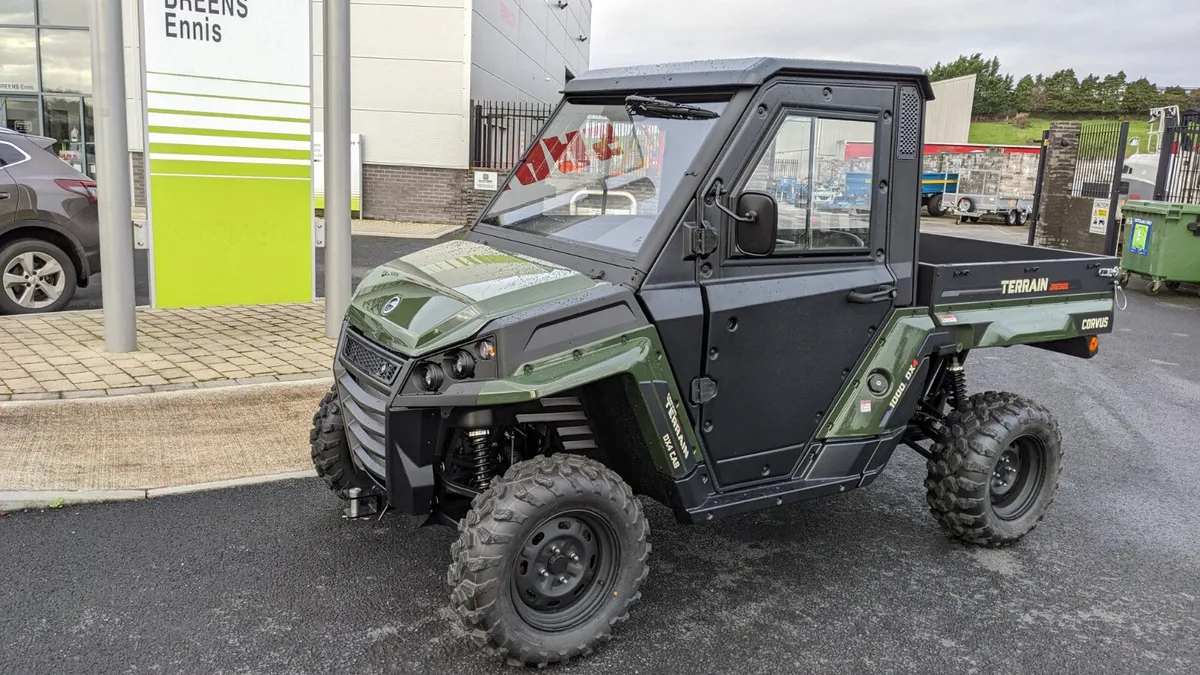 New Corvus Diesel and Electric UTV's in stock - Image 1
