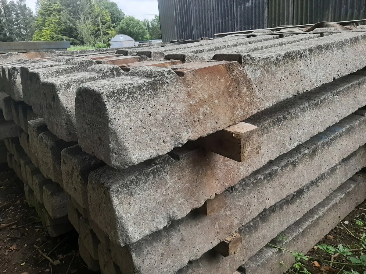 Concrete sleepers  posts - Image 4