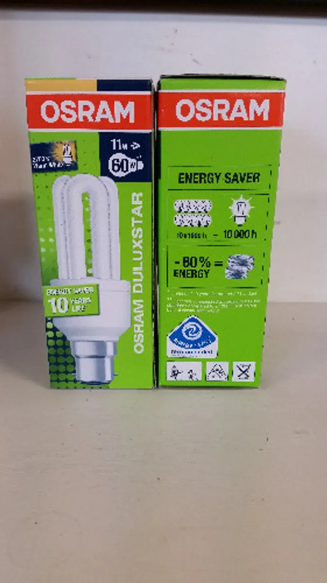 Light bulbs. Low Energy. Free delivery - Image 1