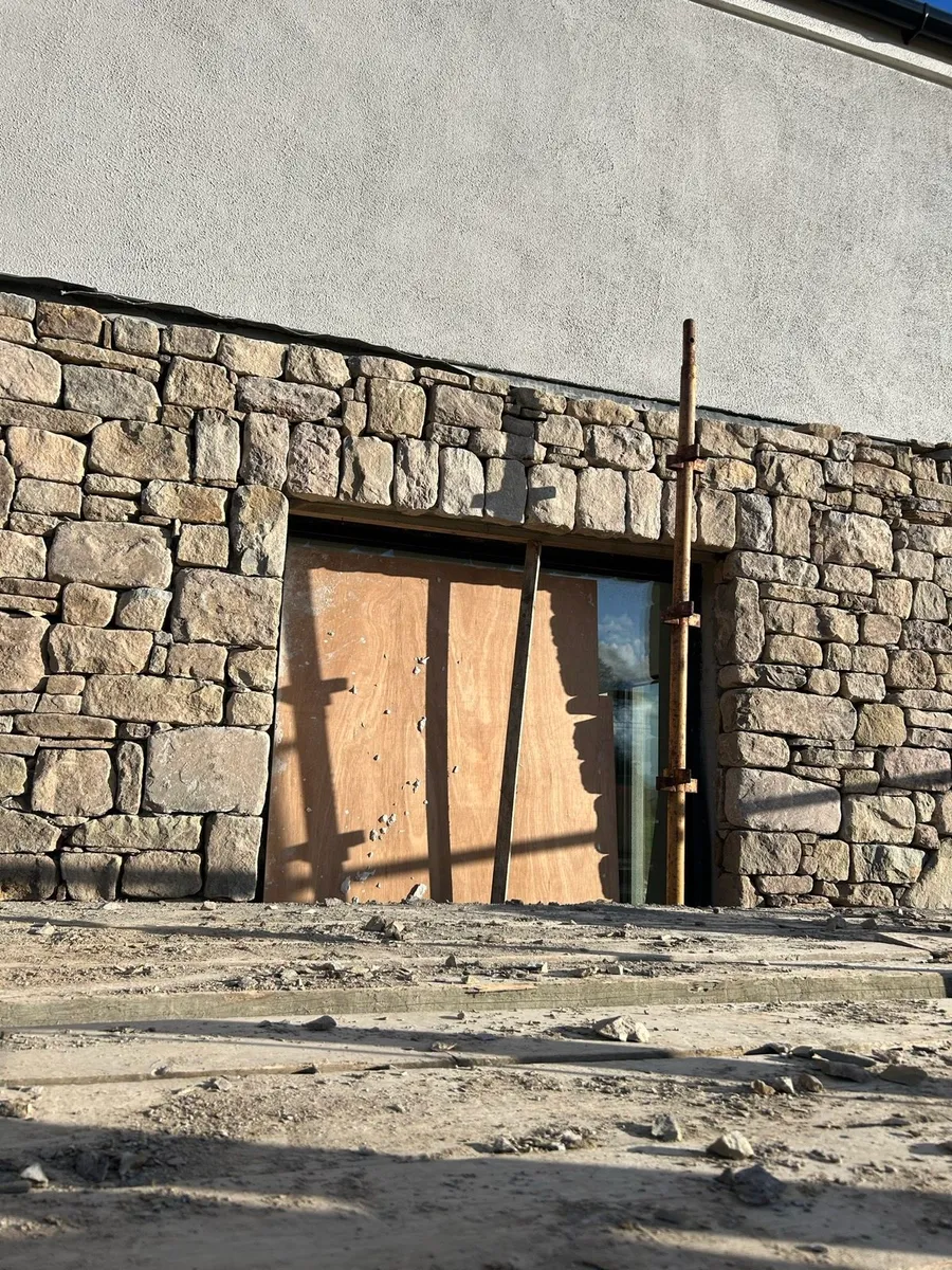 Old Salvage Brown Fieldstone Building Stone - Image 3