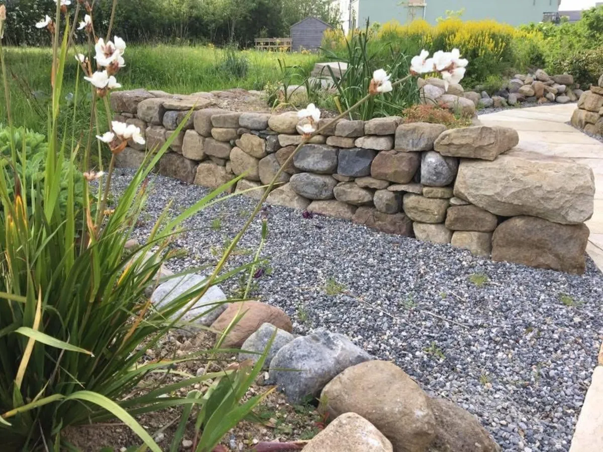 Ballycotton Round Boulder Walling Stone / Bulk Bag - Image 1