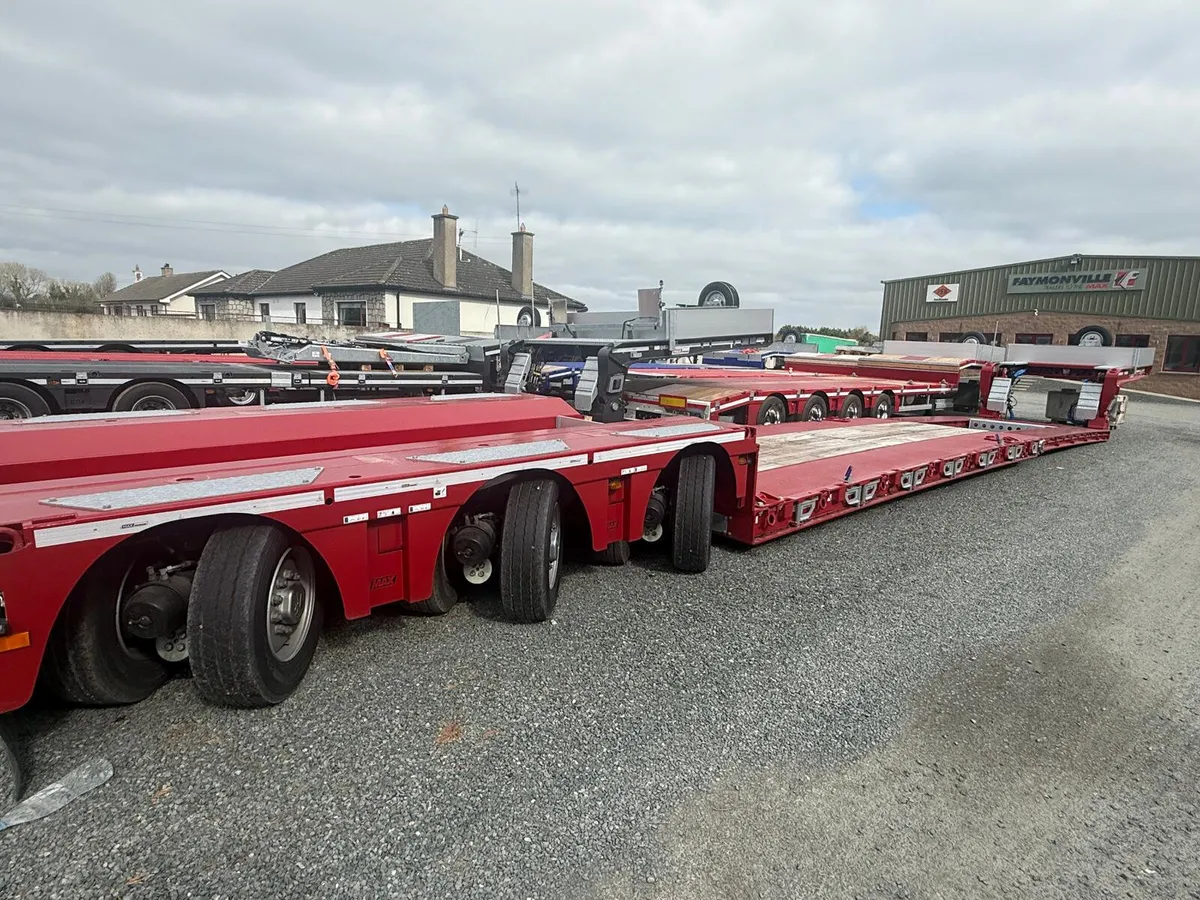 ♦️♦️FAYMONVILE 3 axle LOW BED LOW LOADER♦️♦️ - Image 1