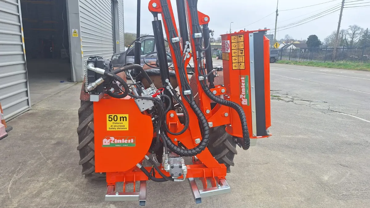 Rinieri BRF 350 Flail Hedge Trimmer - Image 1