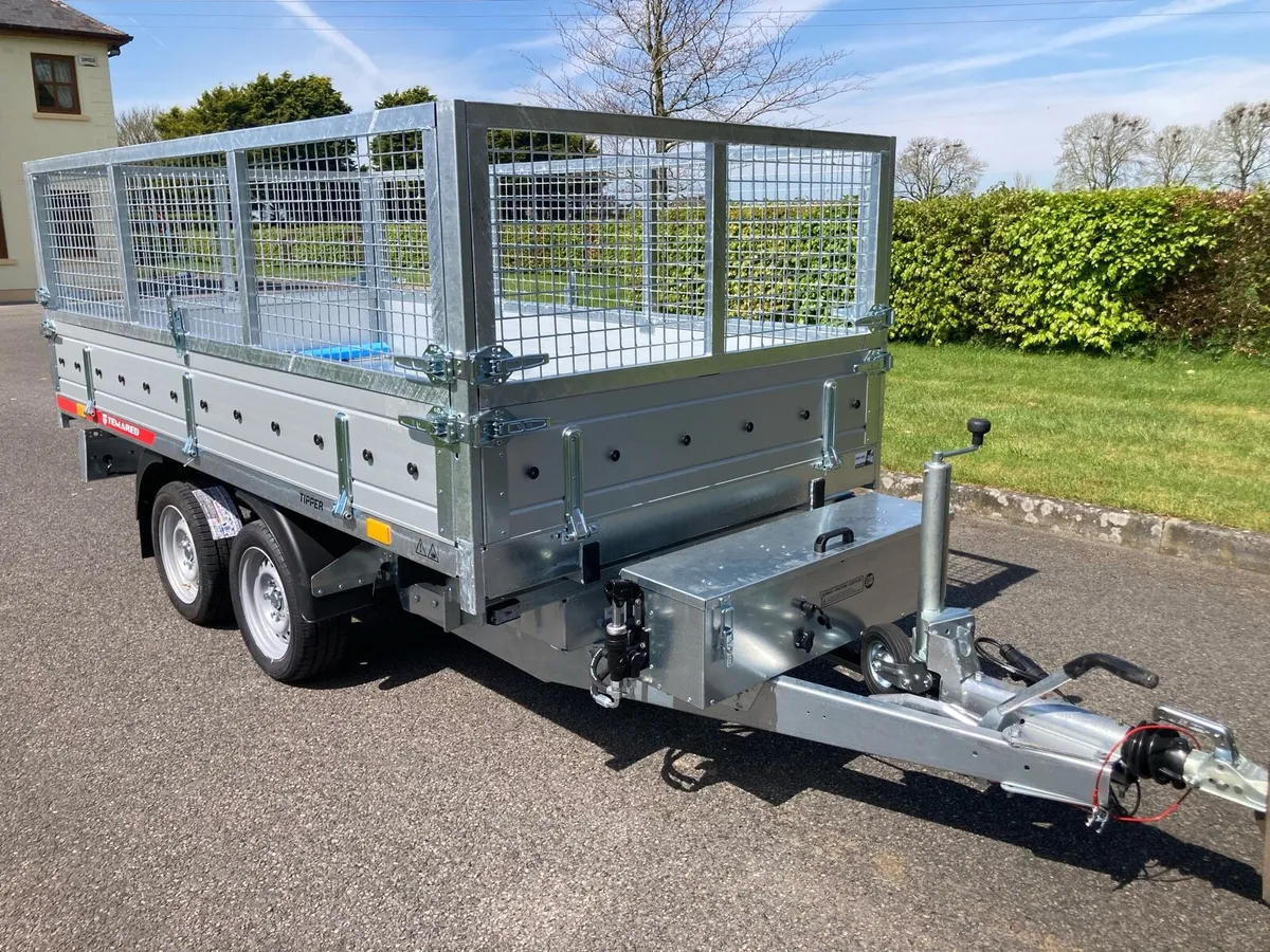 New Temared 10x5 electric tipping trailer - Image 4