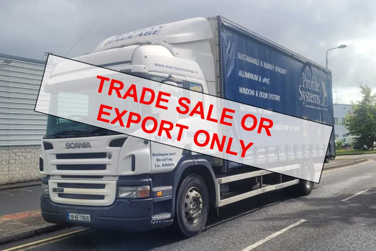 Trade/Export Scania P320, 2010 Curtainside - Image 1