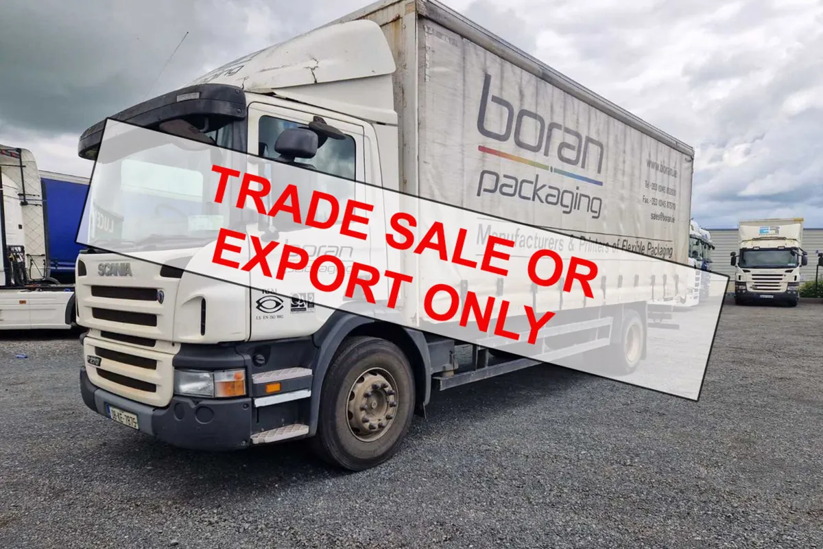 Trade/Export Scania P230 Curtainside, 2008 - Image 1