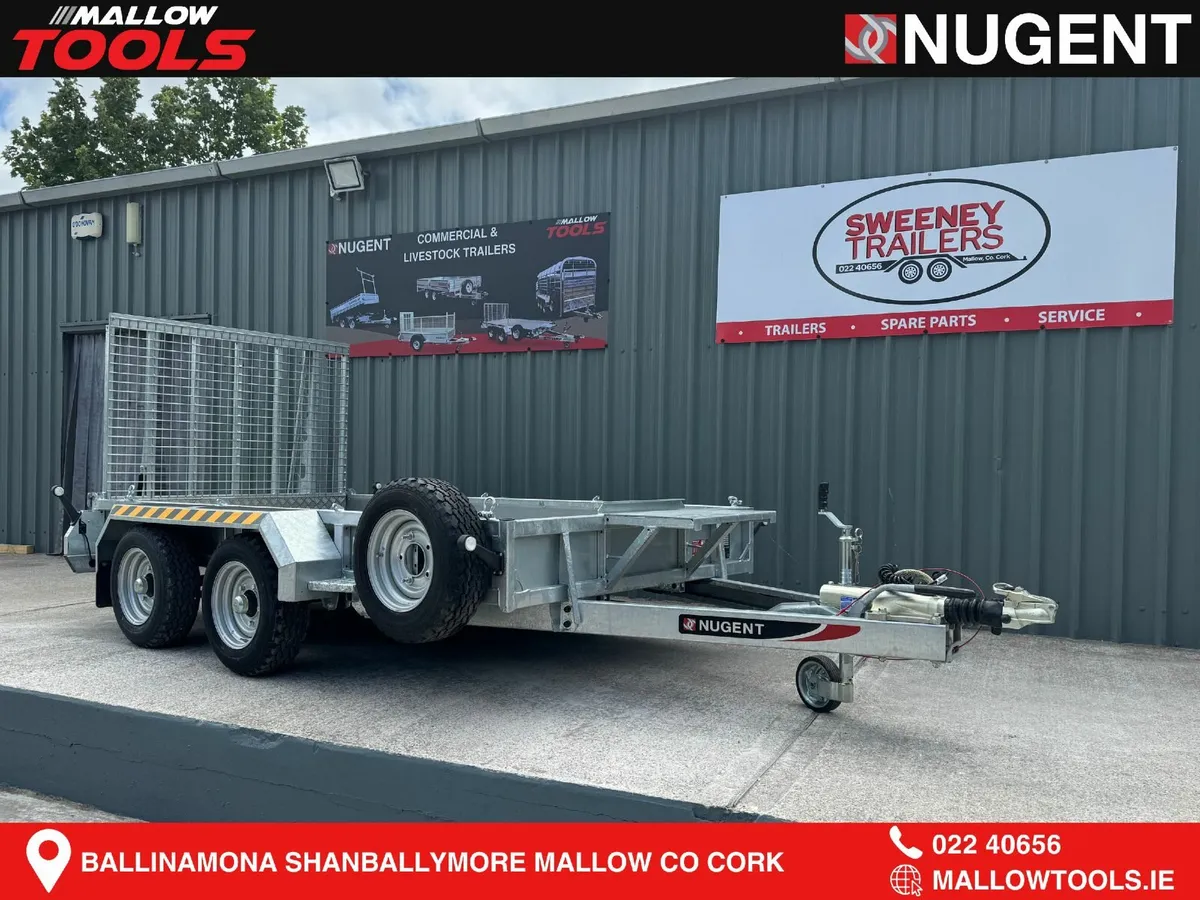 Nugent Plant 10' 3'' x 5' 3'' Twin Axle (3500kg) - Image 1