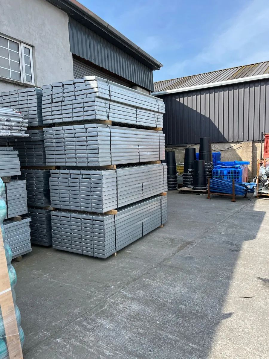 New 8ft Galvanised Kwikstage Steel Stage - Image 3