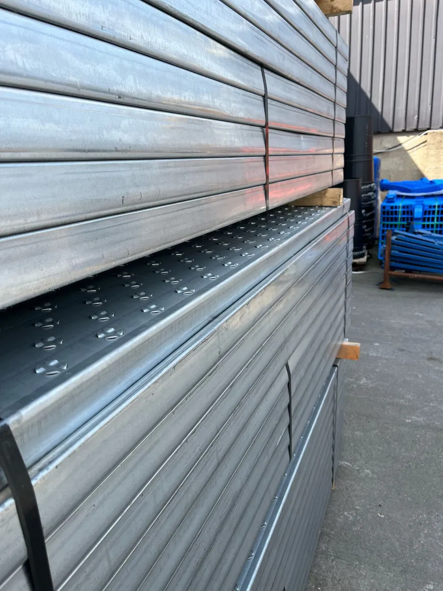 New 8ft Galvanised Kwikstage Steel Stage - Image 4