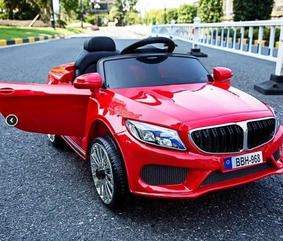 BMW Style Coupe 12V Electric Ride On Car Red - Image 1