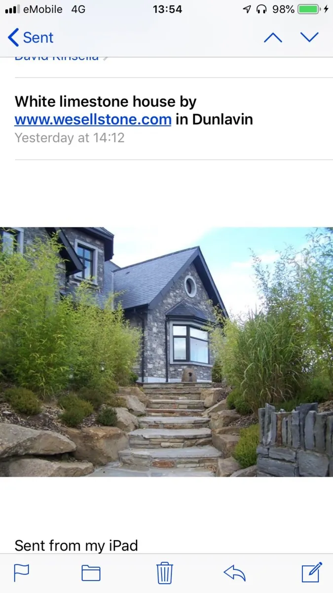 Galway White Limestone building stone  for piers - Image 4